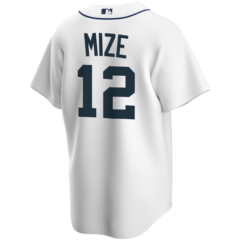 Youth Detroit Tigers Casey Mize Cool Base Replica Home Jersey - White