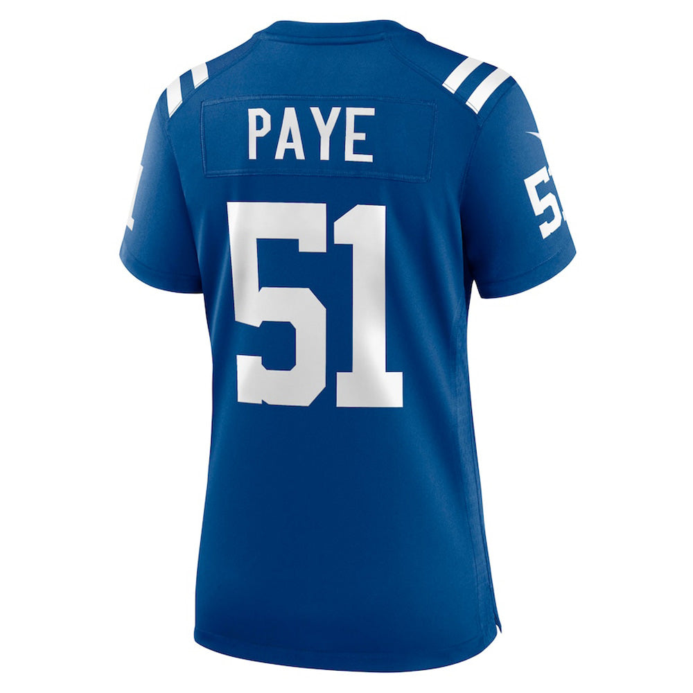 Women's Indianapolis Colts Kwity Paye Game Jersey - Royal