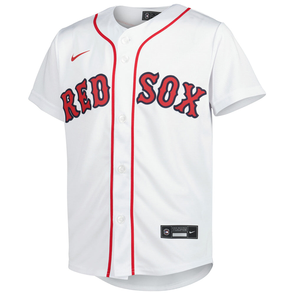 Youth Boston Red Sox David Ortiz Hall of Fame Team Player Jersey - White