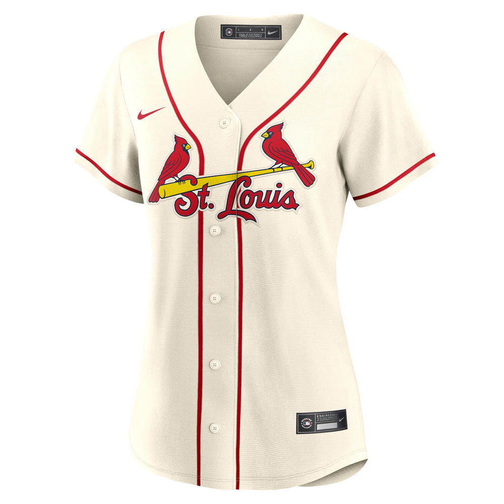 Women's St. Louis Cardinals Nolan Arenado Alternate Player Jersey - Cream