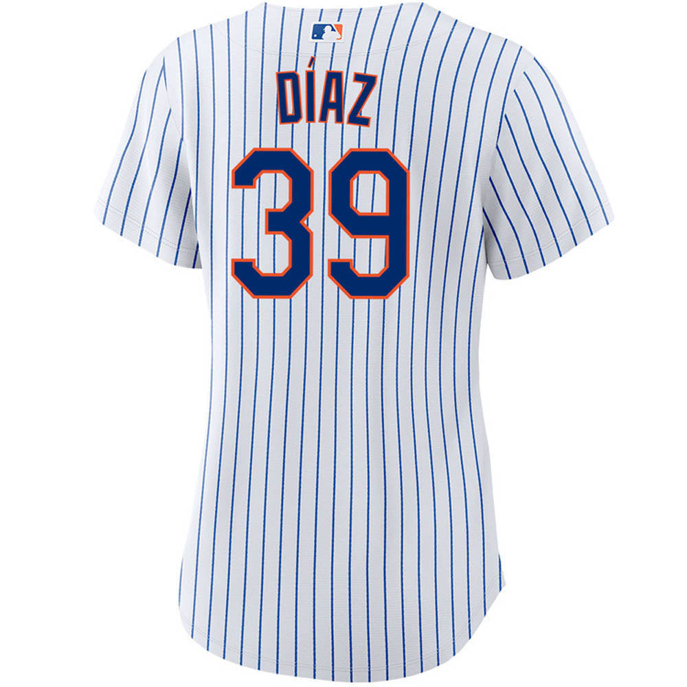 Women's New York Mets Edwin Diaz Cool Base Replica Home Jersey - White